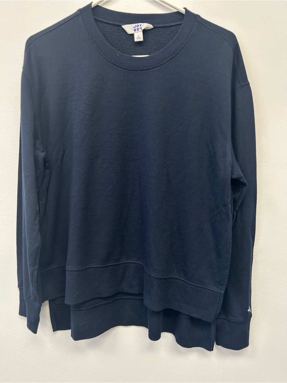 JoyLab Navy Crewneck Sweatshirt
